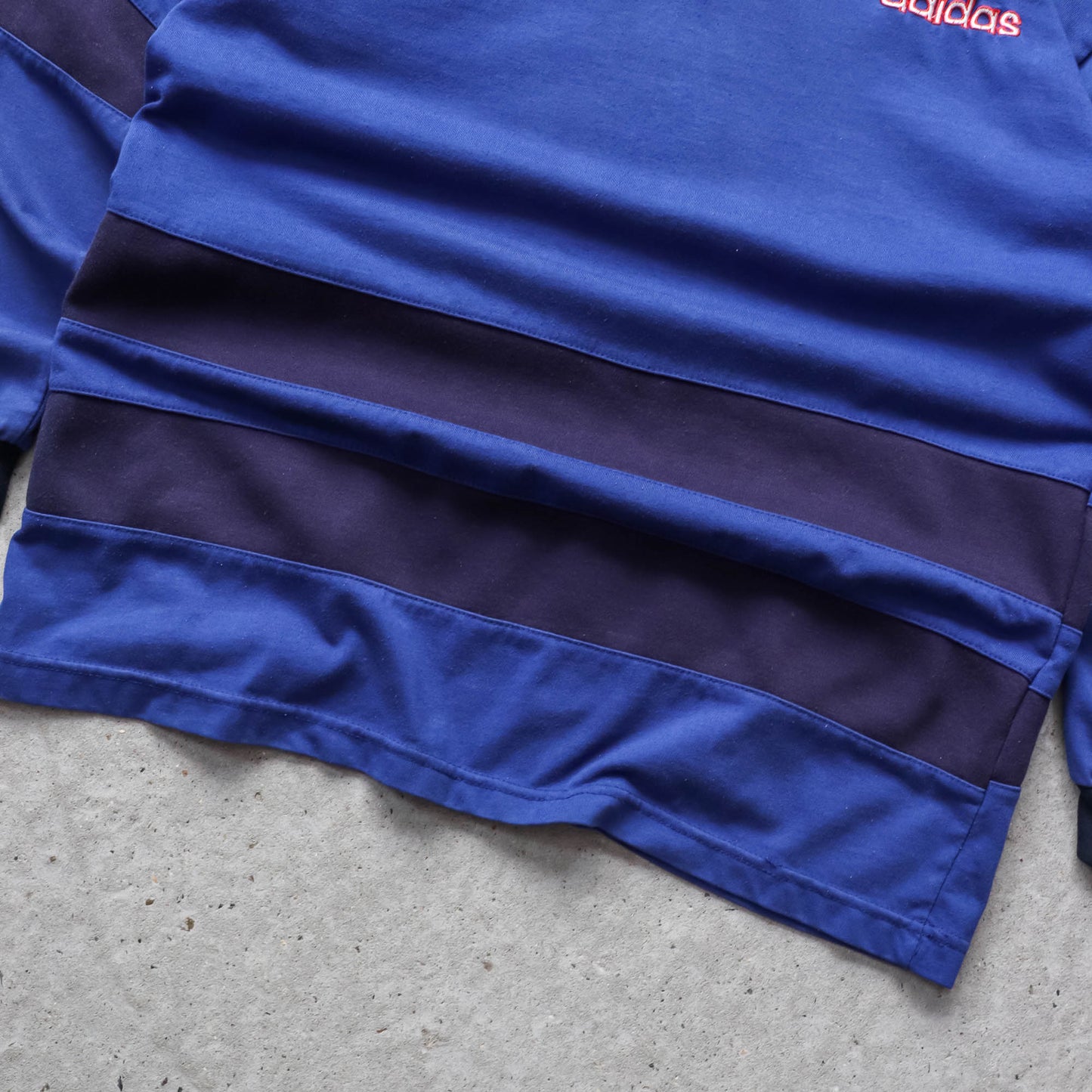 Adidas Equipment Colourblock Rugby Shirt - 90s (L)