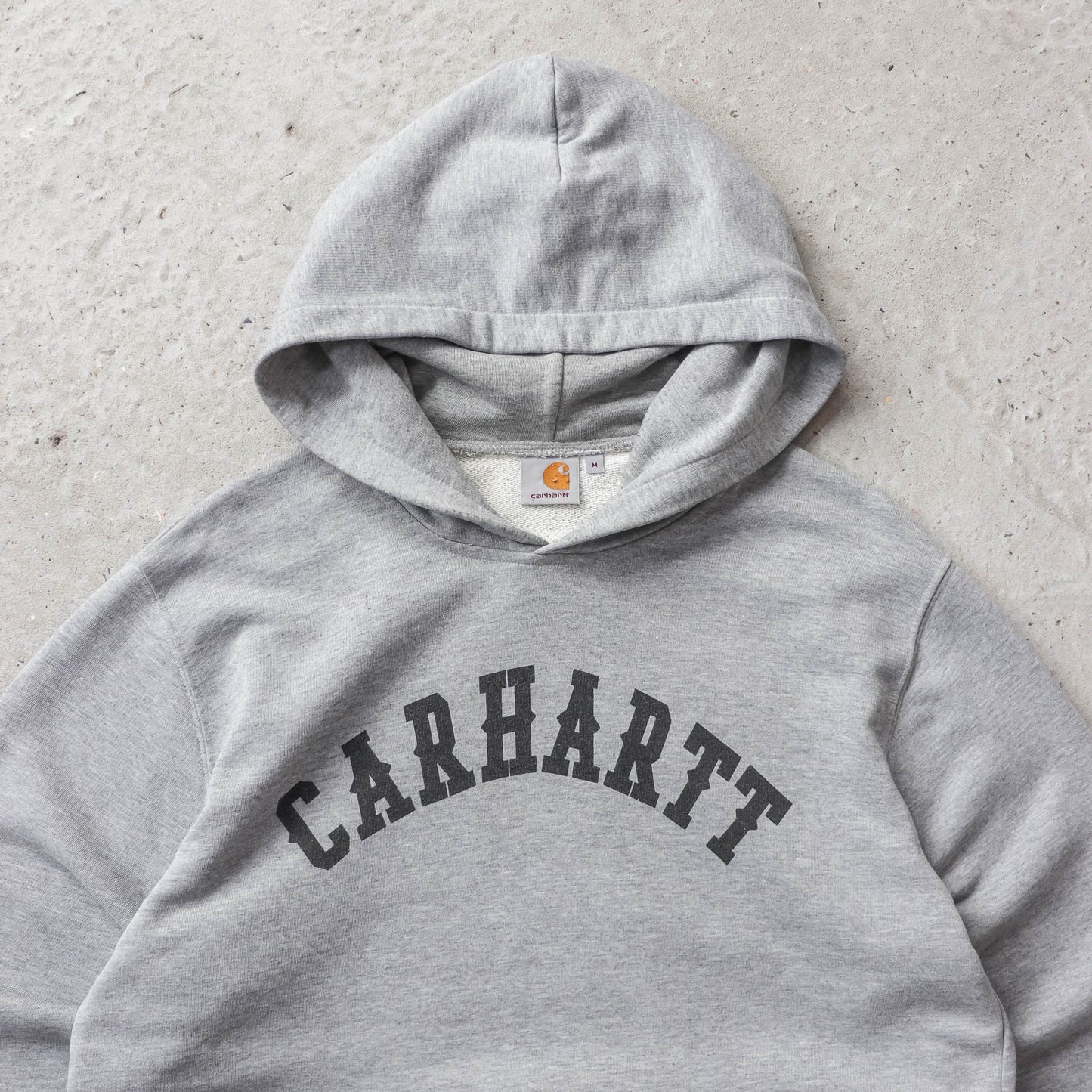 Vintage 2000s Carhartt Spellout Hoodie - M