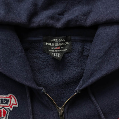 Polo Jeans Co Ralph Lauren Zip-Up Hoodie - 2000s (XXXL)
