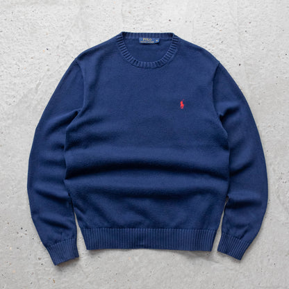 Polo Ralph Lauren Embroidered Knit Sweater - 2000s (M)