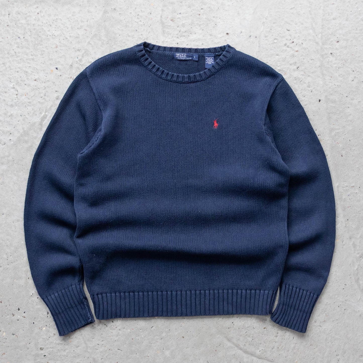 Polo Ralph Lauren Heavy Knit Sweater - 90s (Women's L)