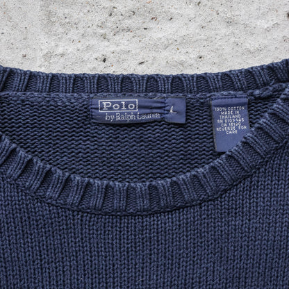 Polo Ralph Lauren Heavy Knit Sweater - 90s (Women's L)