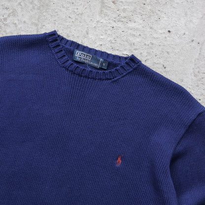 Polo Ralph Lauren Heavy Knit Sweater - 90s (M)