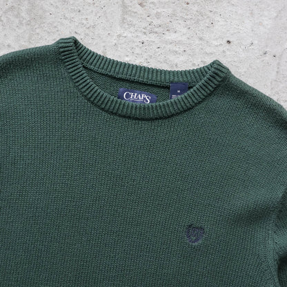 Chaps Ralph Lauren Fisherman Knit Sweater - 2000s (M)