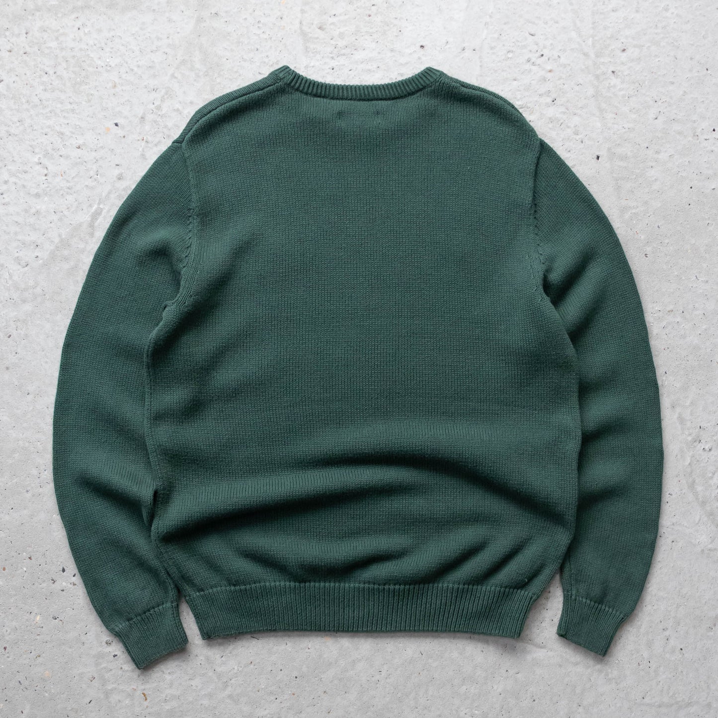Chaps Ralph Lauren Fisherman Knit Sweater - 2000s (M)