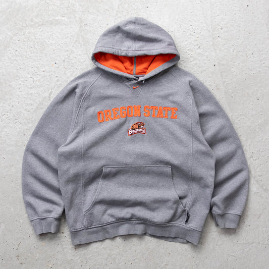 Nike Oregon State Beavers Embroidered NCAA Hoodie - 2000s (L)