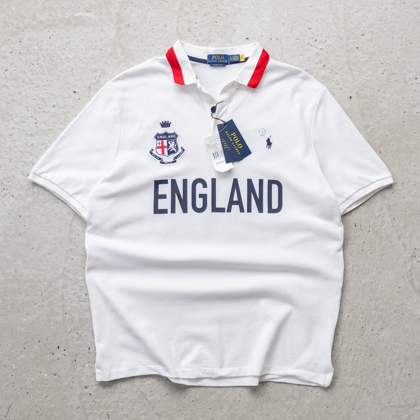 Polo Ralph Lauren England Deadstock Polo Shirt - L
