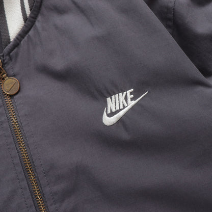 Vintage 2000s Nike Two-Tone Bomber Jacket - M