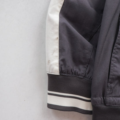 Vintage 2000s Nike Two-Tone Bomber Jacket - M