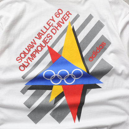 Adidas Winter Olympics St Moritz Graphic Tee - 80s (XL)