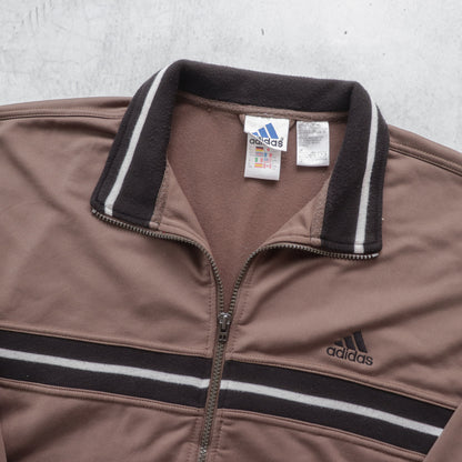 Vintage 90s Adidas Embroidered Track Jacket - L