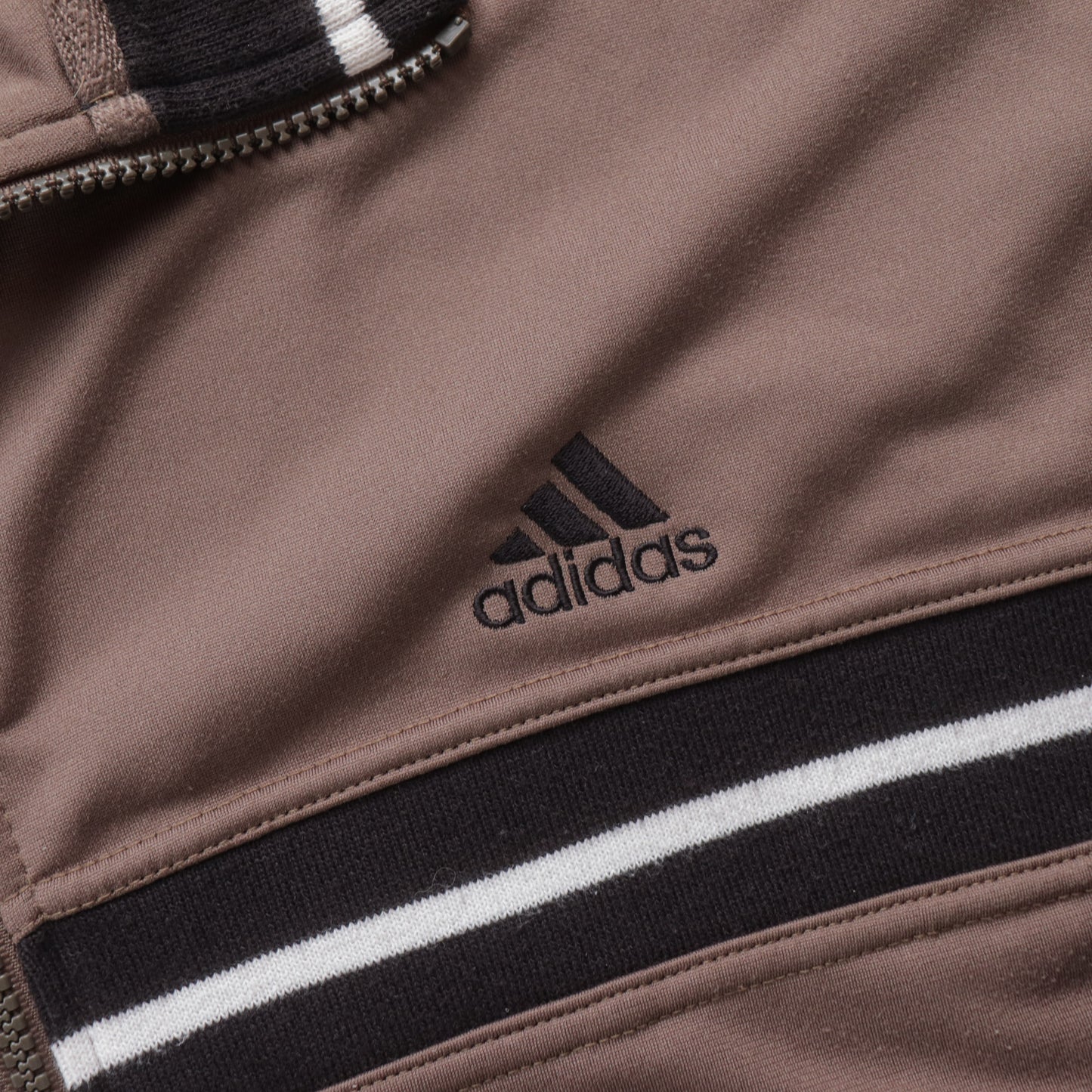 Vintage 90s Adidas Embroidered Track Jacket - L