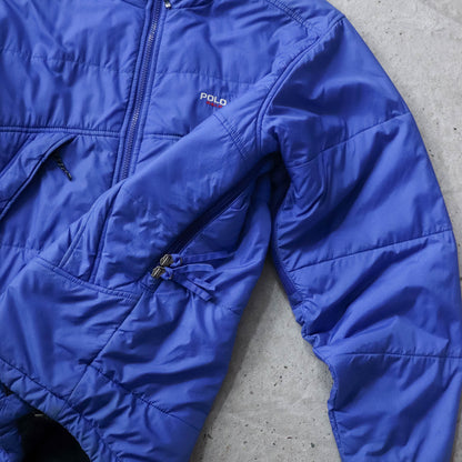 Polo Sport Spellout Quilted Jacket - 90s (M)