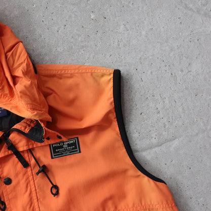 Polo Sportsman 1/4 Zip Utility Vest - 90s (L)