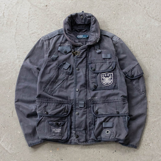 Polo USRL Naval Military Field Jacket - 90s (S)