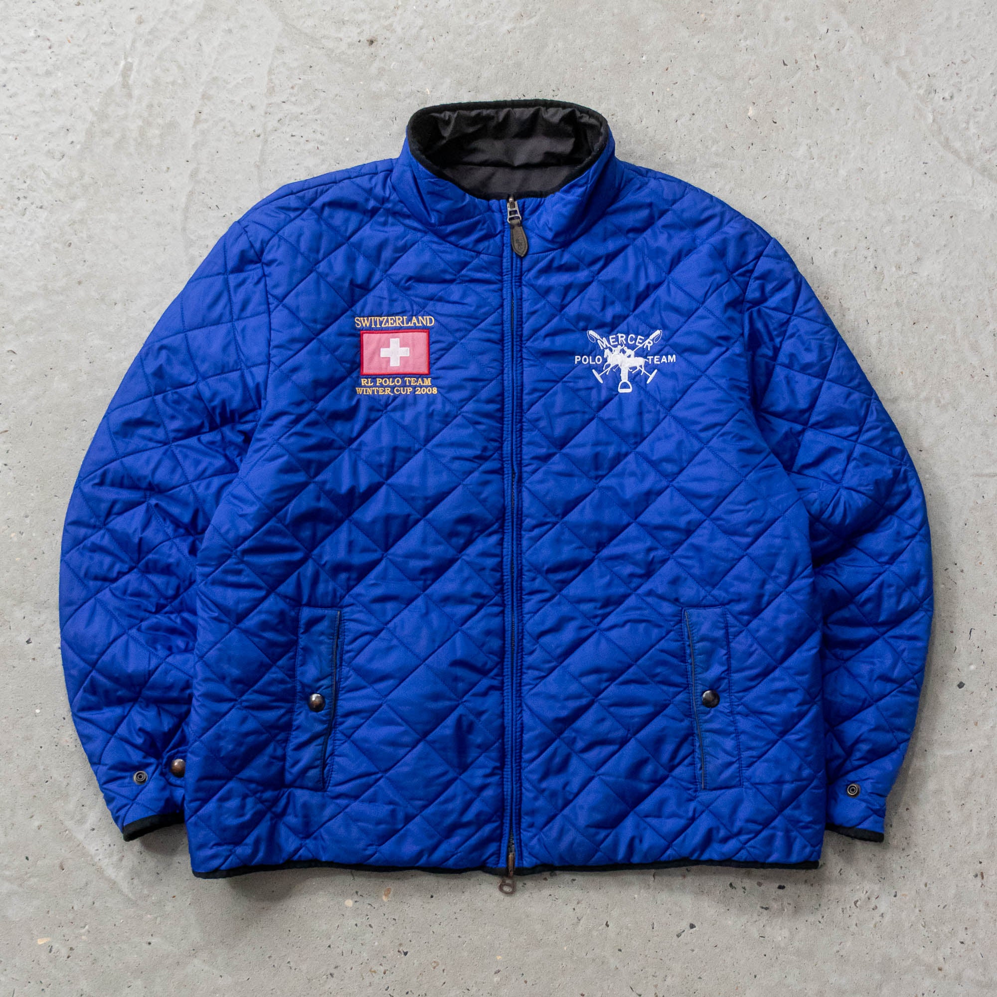 Polo Winter Cup Quilted Reversible Jacket - 2008 (XXL) – AL Vintage