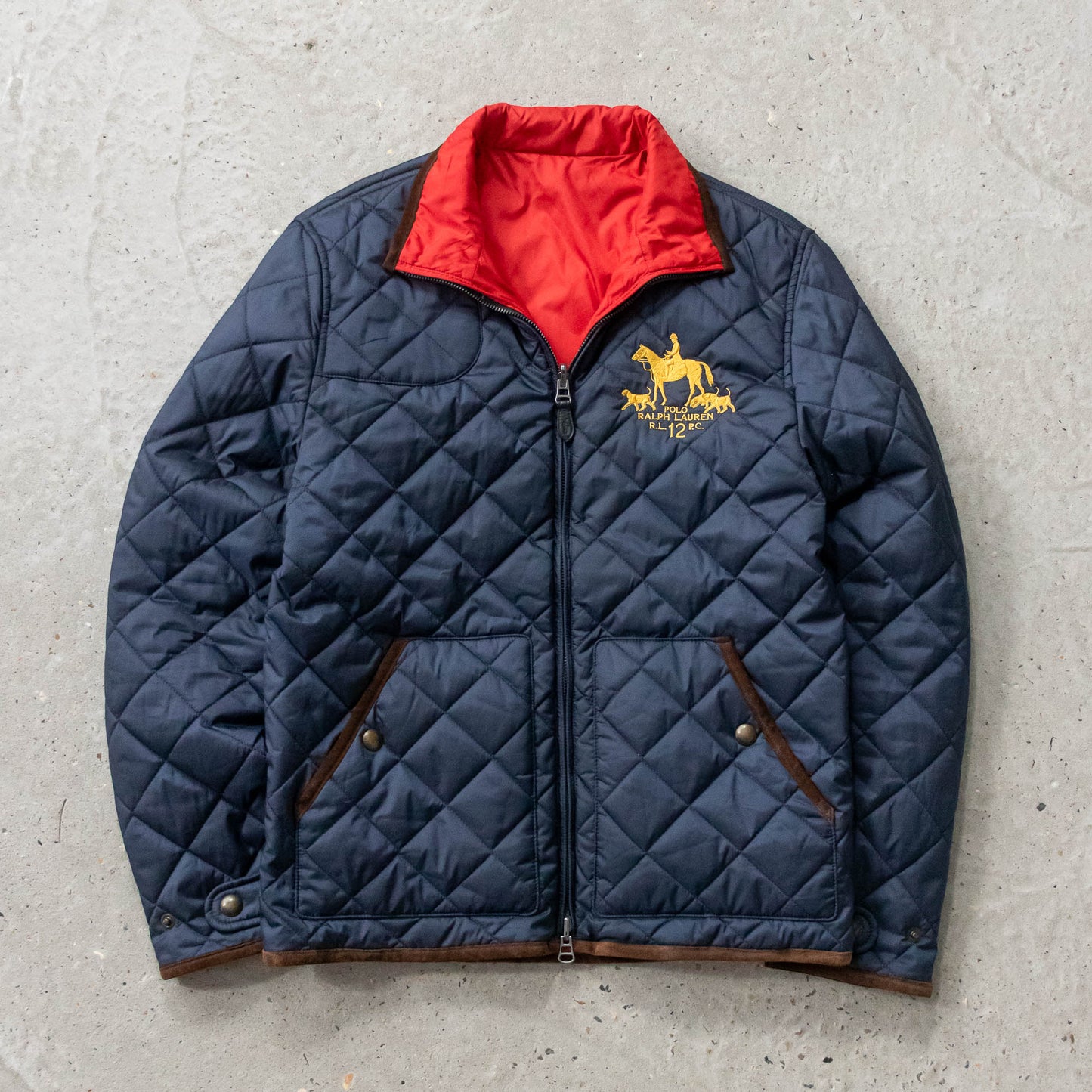 Polo Ralph Lauren Reversible Quilted Jacket - 2000s (S)