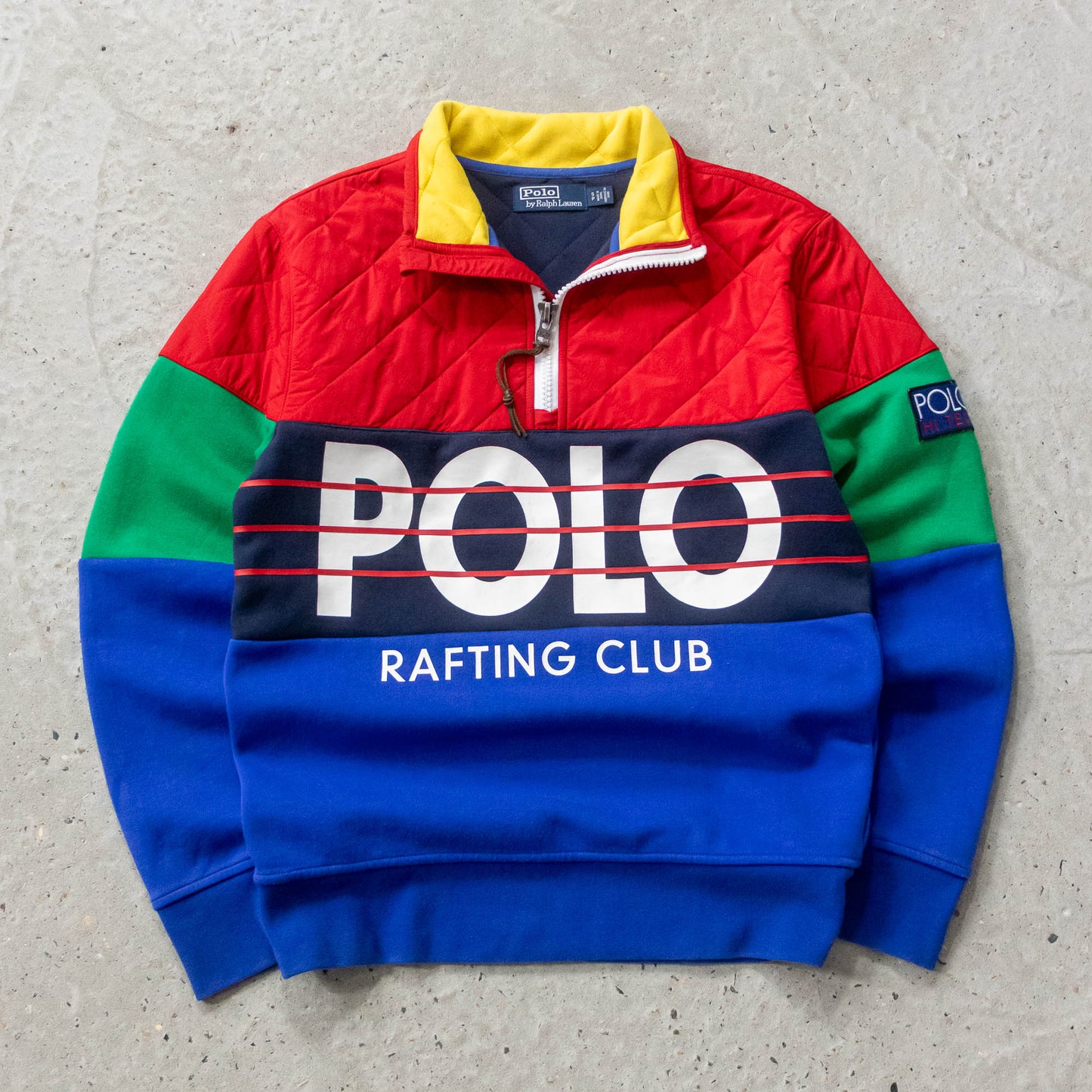Polo Hi-Tech Rafting Club 1/4 Zip Sweatshirt - 2000s (S)