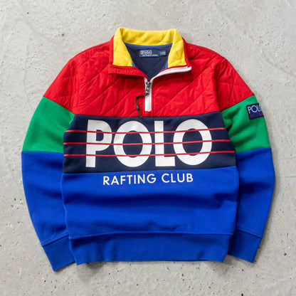 Polo Hi-Tech Rafting Club 1/4 Zip Sweatshirt - 2000s (S)