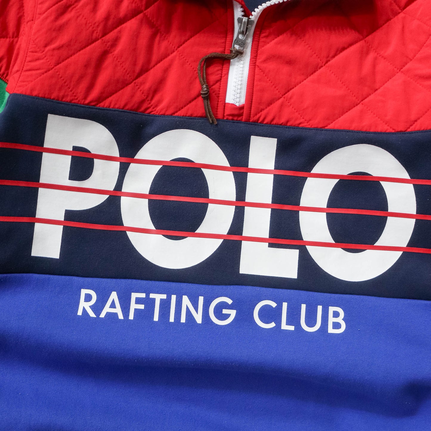 Polo Hi-Tech Rafting Club 1/4 Zip Sweatshirt - 2000s (S)