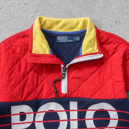 Polo Hi-Tech Rafting Club 1/4 Zip Sweatshirt - 2000s (S)
