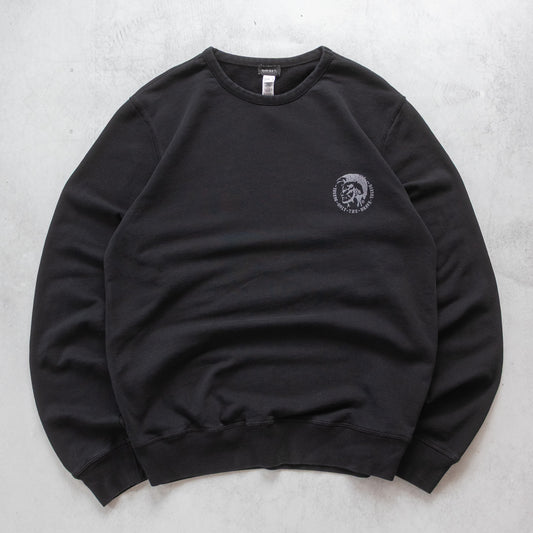 Vintage 2000s Diesel Only The Brave Sweatshirt - L