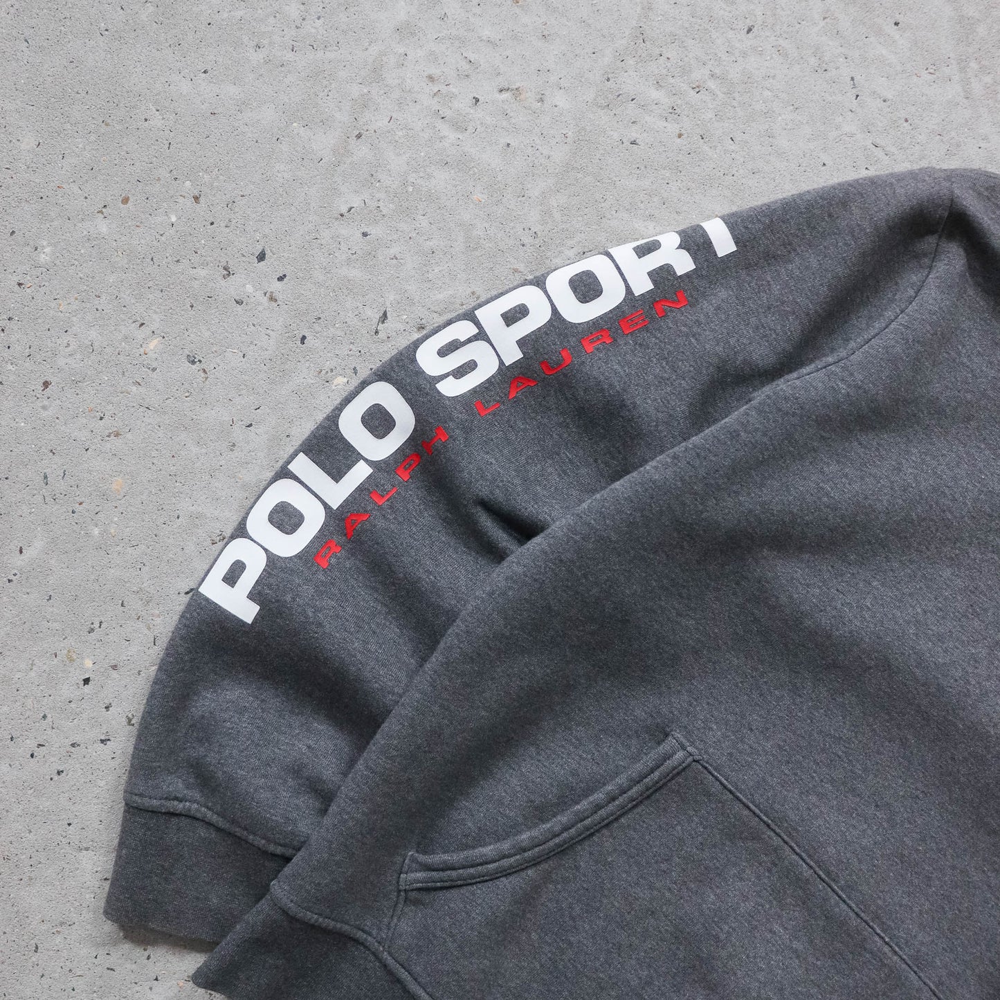 Polo Sport Embroidered Spellout Hoodie - 2000s (S)