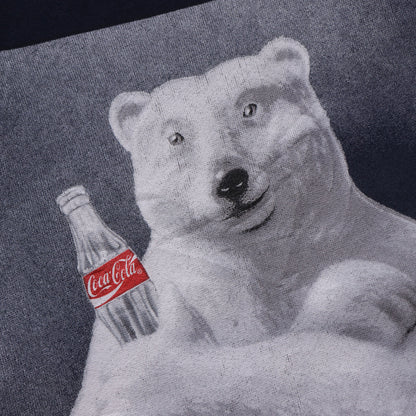 Vintage 1995 Coca-Cola Polar Bear Sweatshirt - XL