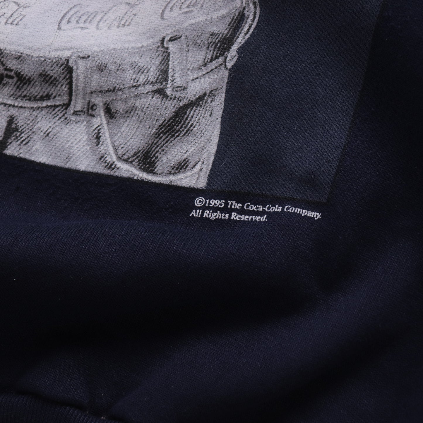 Vintage 1995 Coca-Cola Polar Bear Sweatshirt - XL