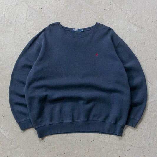 Polo Ralph Lauren Embroidered Pony Sweatshirt - 90s (XXL)