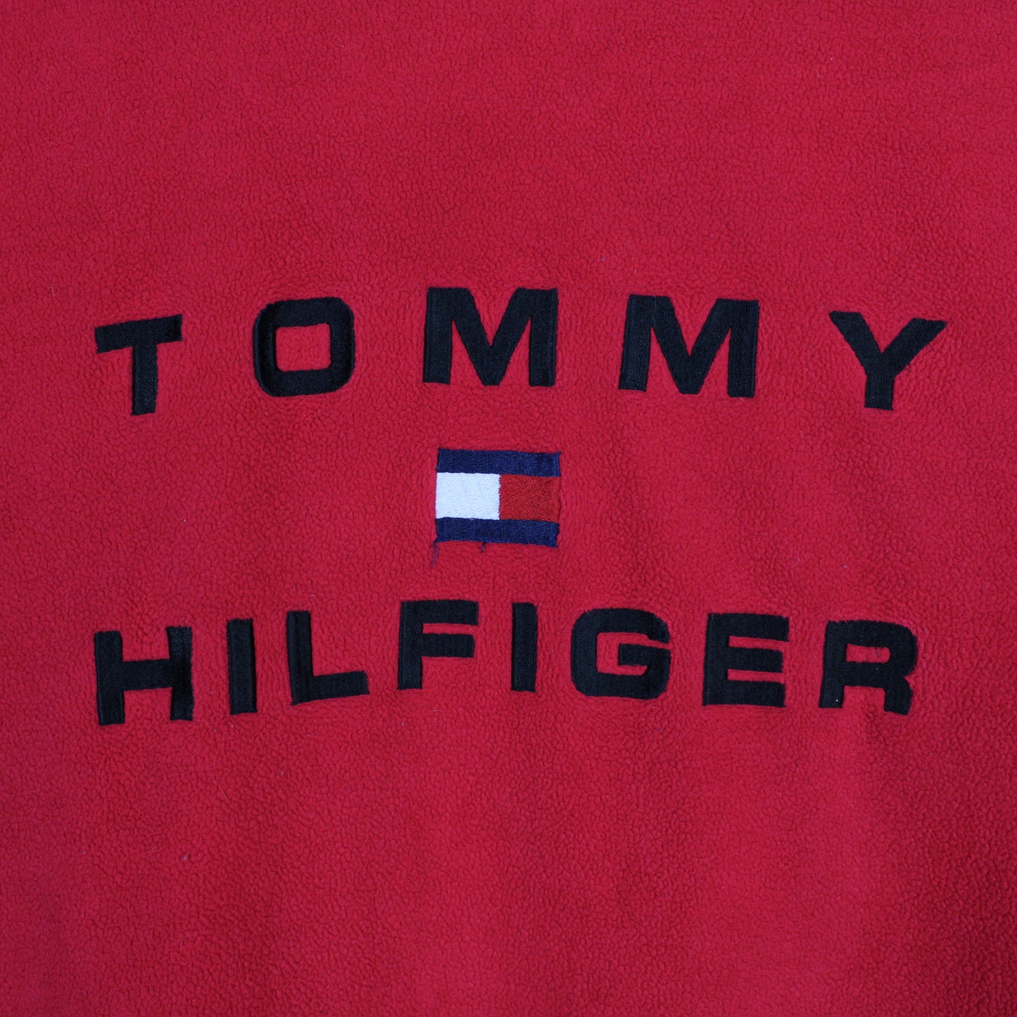 Vintage Tommy Hilfiger Spellout Fleece - M