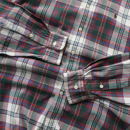 Polo Ralph Lauren Plaid Button Up Shirt - 90s (M)