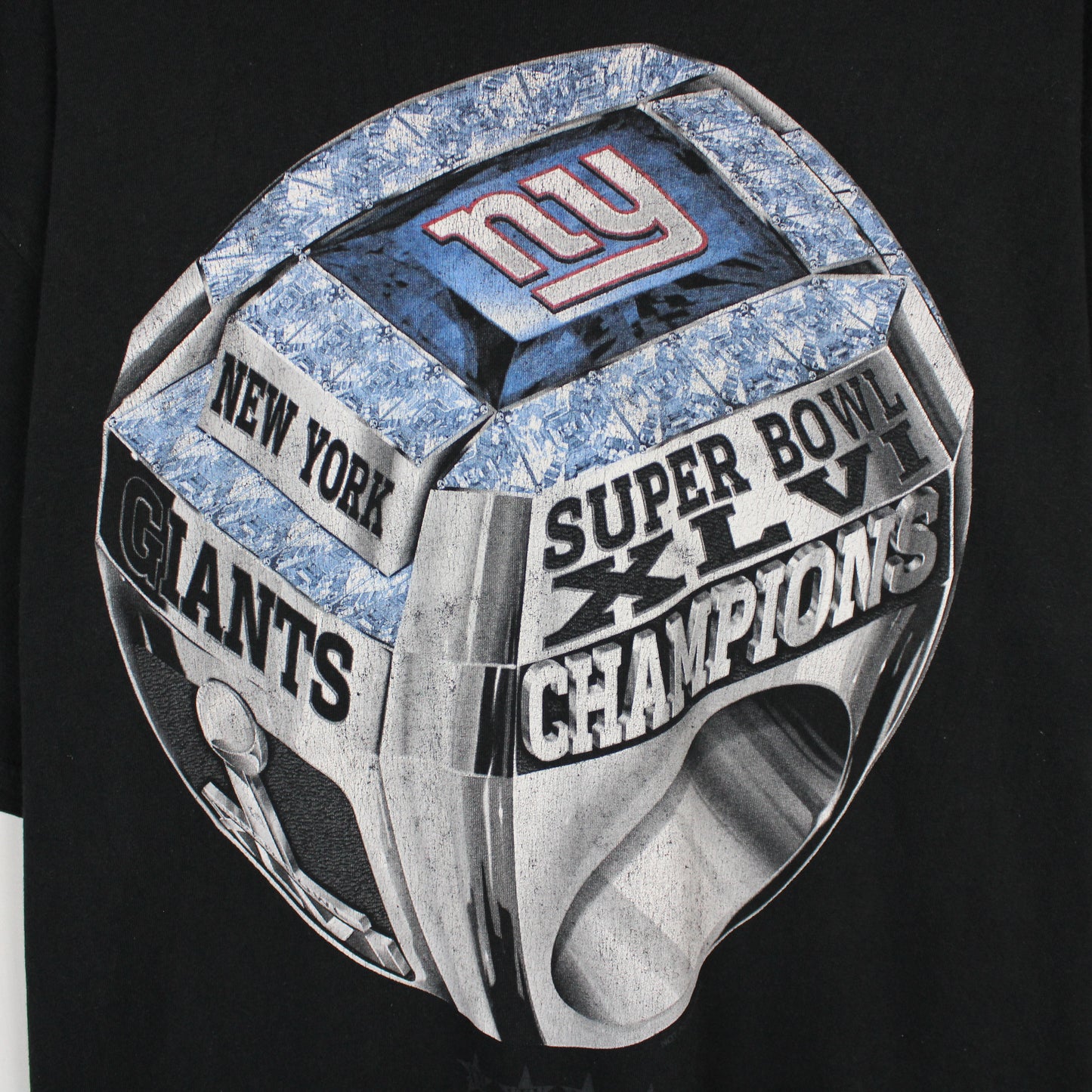 New York Giants Championship Ring NFL Tee - XXL