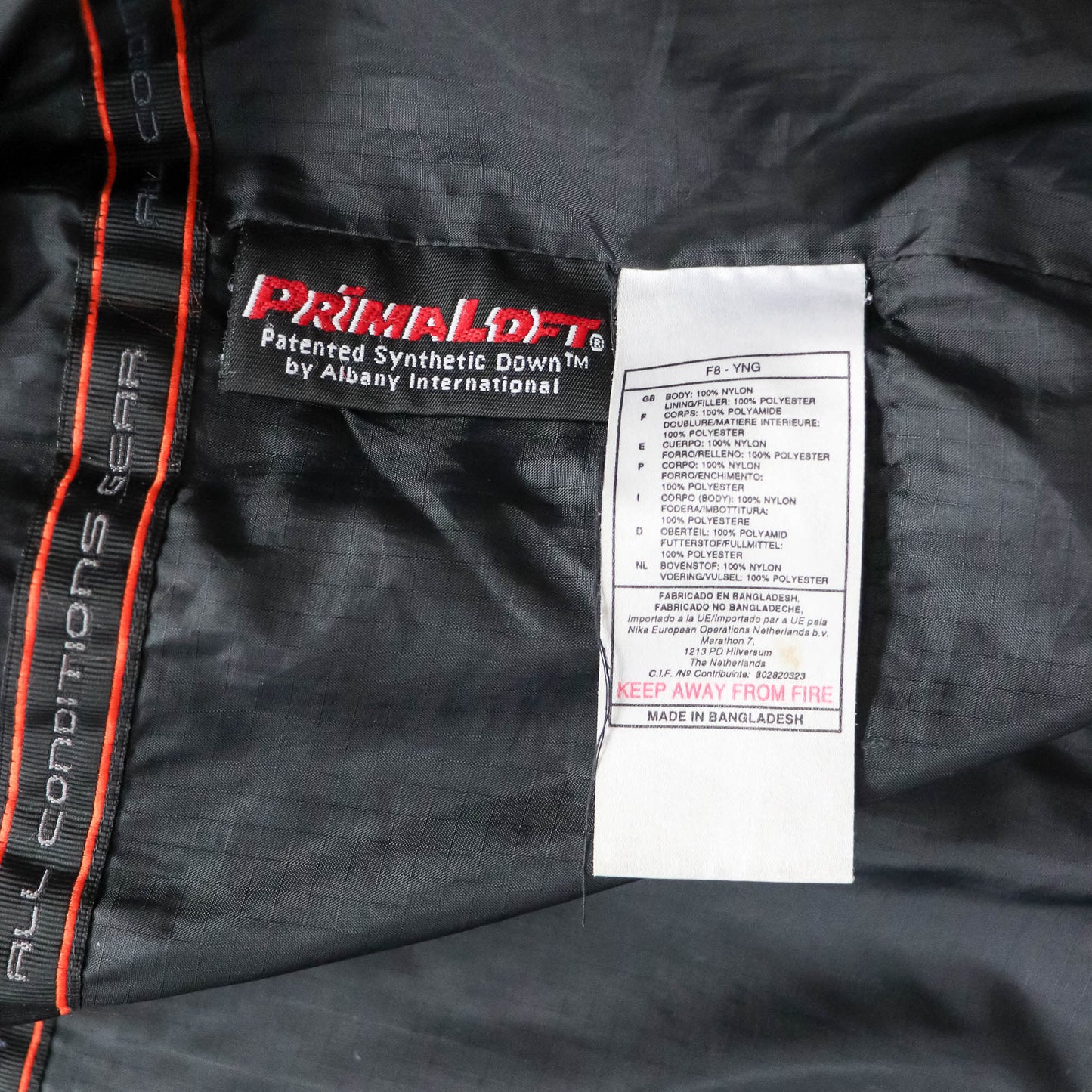 Nike ACG PrimaLoft Quilted Puffer Jacket - 90s (L)