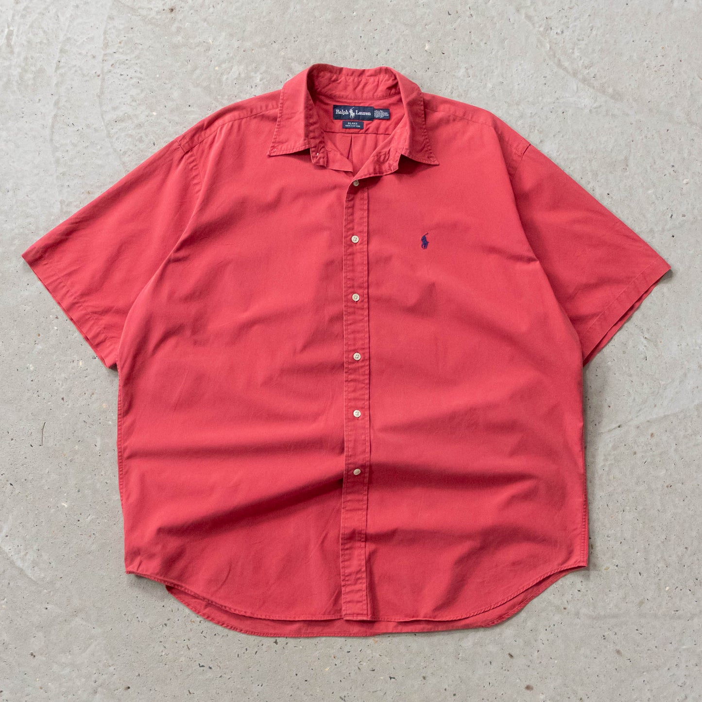 Polo Ralph Lauren Short Sleeve Button Up Shirt - 90s (XL)