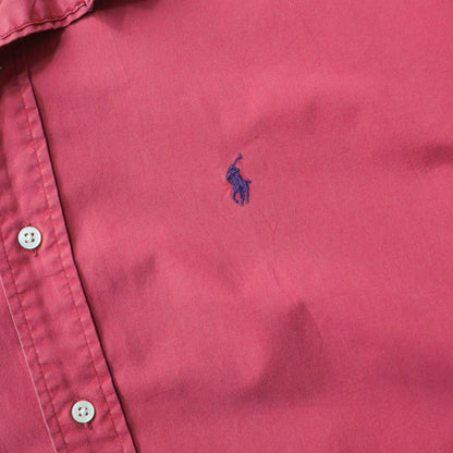 Polo Ralph Lauren Short Sleeve Button Up Shirt - 90s (XL)