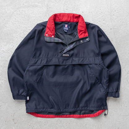 Chaps Ralph Lauren 1/4 Zip Anorak Jacket - 90s (XL)