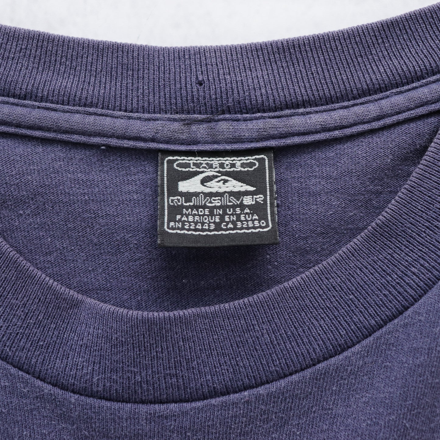 Vintage 90s Quiksilver Long Sleeve Tee - L