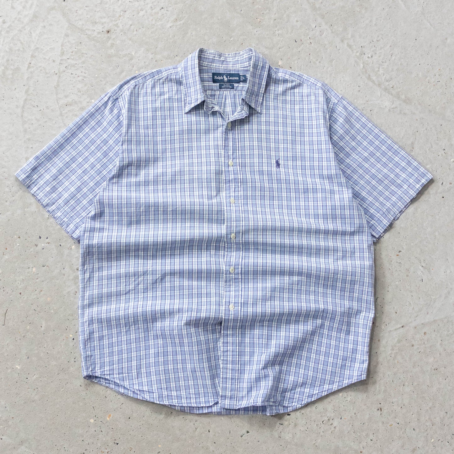 Polo Ralph Lauren Short Sleeve Button Up Shirt - 90s (L)