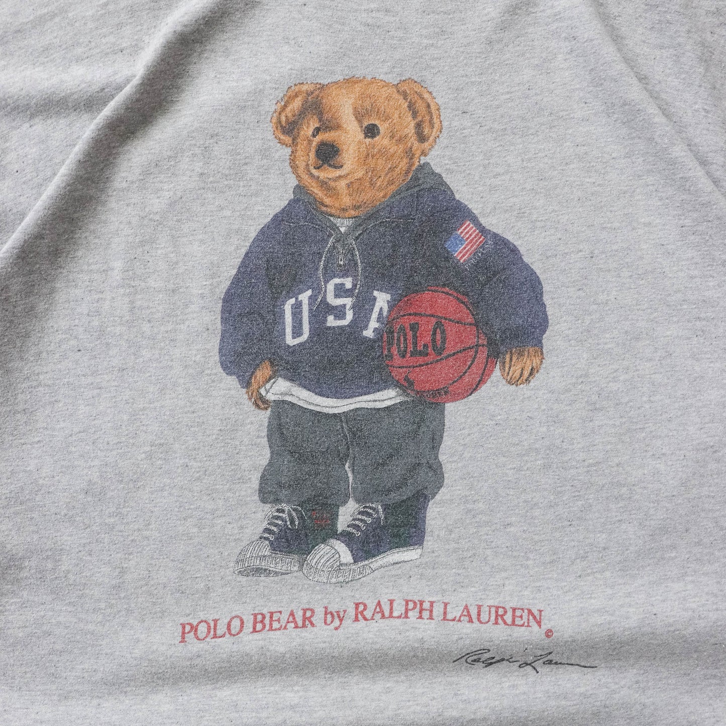 Polo Bear Ralph Lauren Tee - 90s (L)