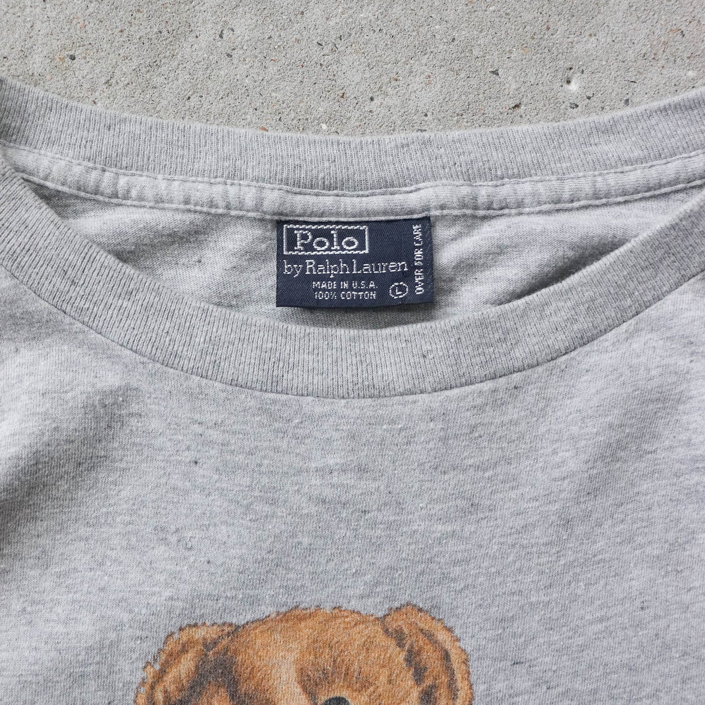 Polo Bear Ralph Lauren Tee - 90s (L)