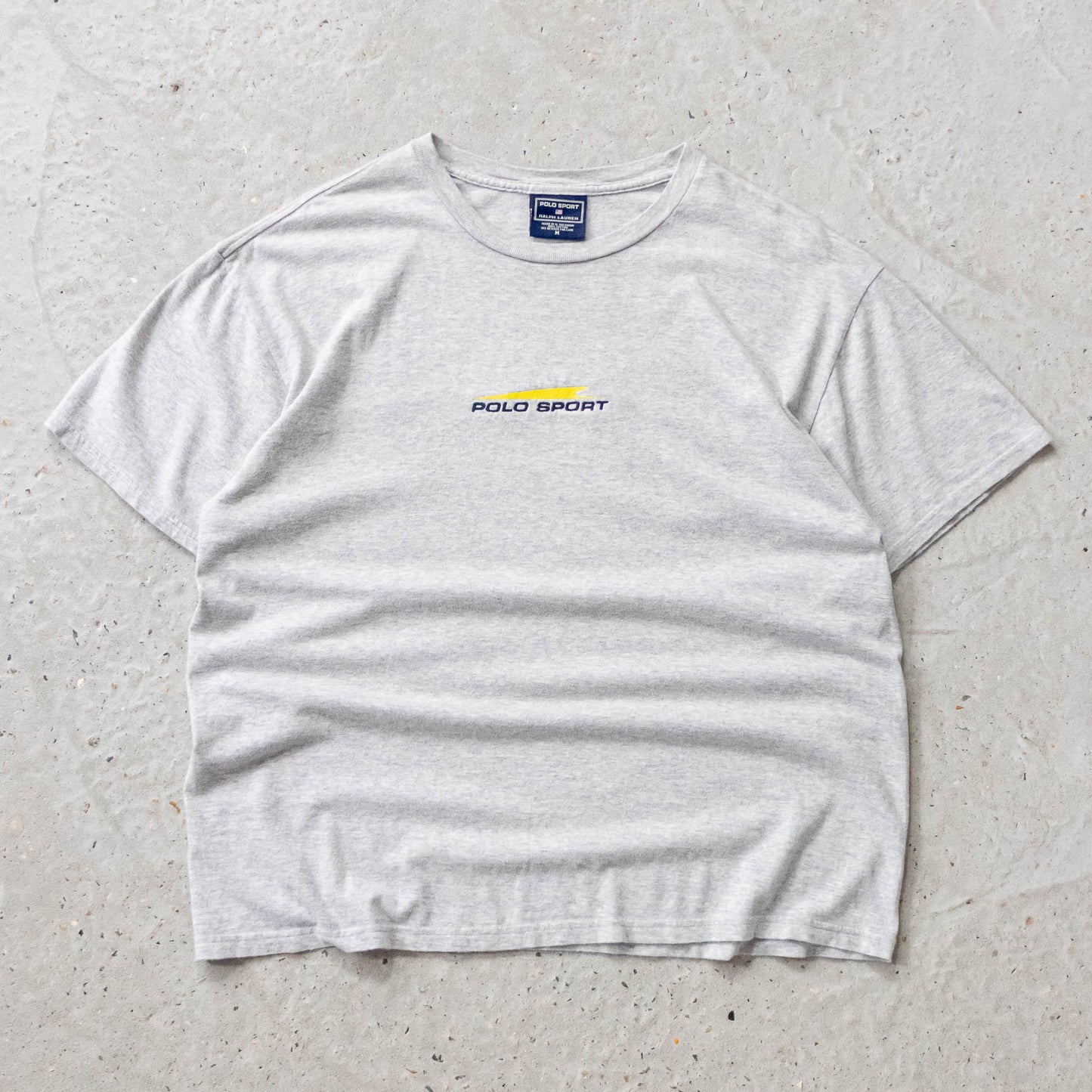 Polo Sport Embroidered Spellout Tee - 90s (M)