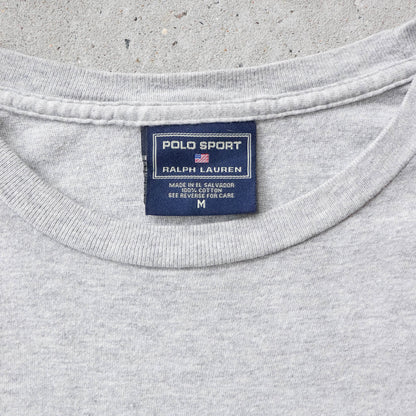 Polo Sport Embroidered Spellout Tee - 90s (M)