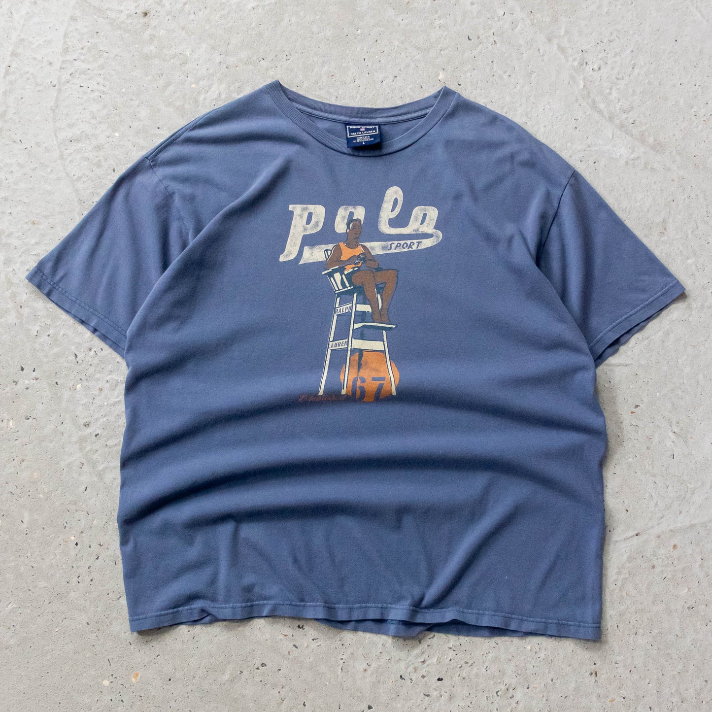 Polo Sport Lifeguard Tee - 90s (L)