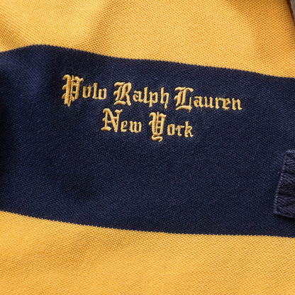 Polo Ralph Lauren New York Striped Rugby Shirt - 2000s (XL)