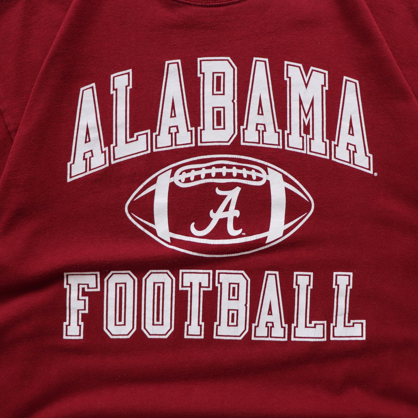 Vintage 90s Alabama Crimson Tide NCAA Football Tee - XL