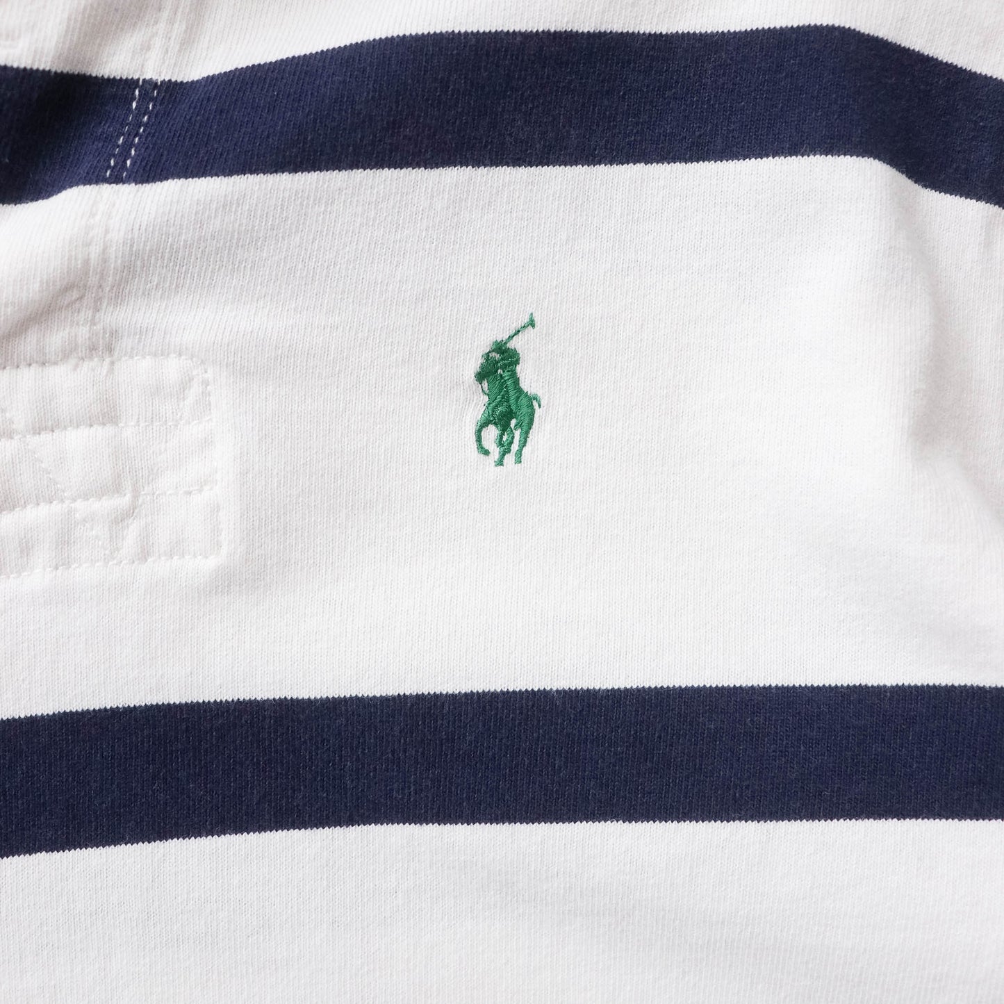 Polo Ralph Lauren Striped Rugby Shirt - 90s (S)