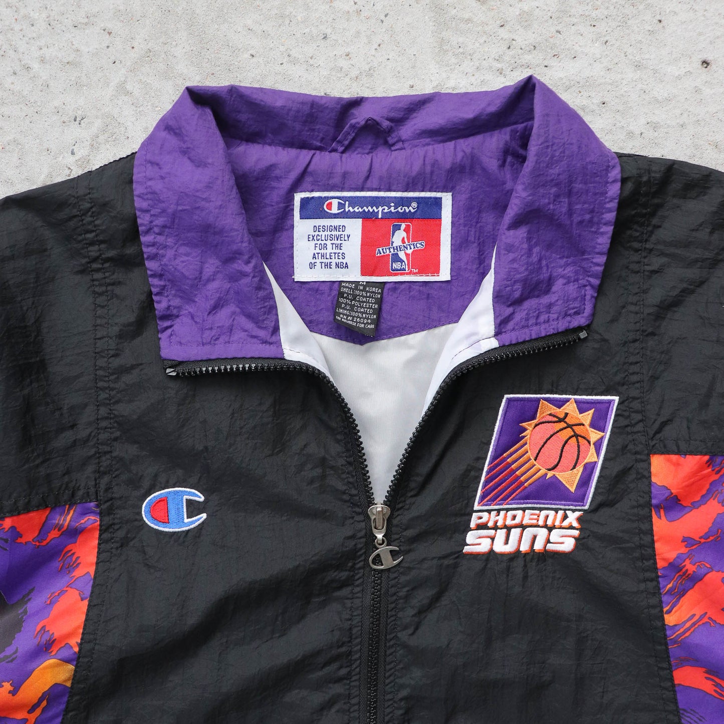 Phoenix Suns Champion NBA Windbreaker Jacket - 90s (M)