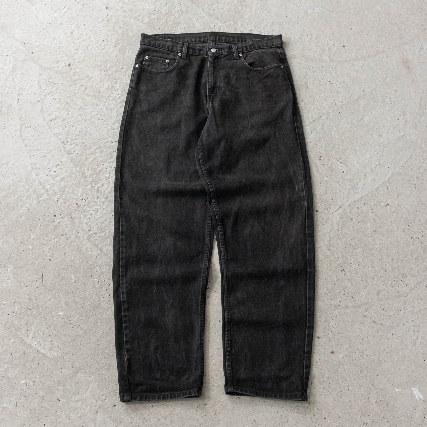 Polo Ralph Lauren Black Wash Denim Jeans - 90s (34x32)