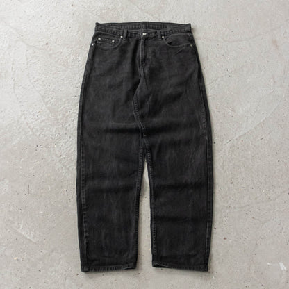 Polo Ralph Lauren Black Wash Denim Jeans - 90s (34x32)